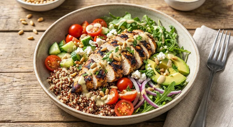 Grilled Chicken & Quinoa Salad