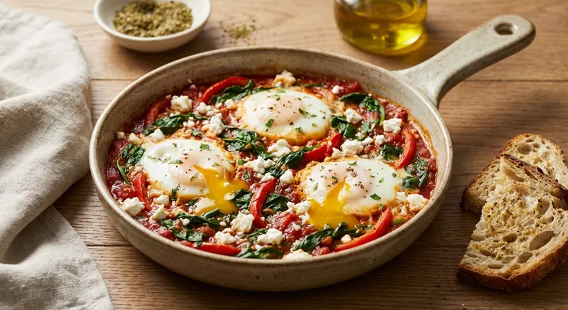 Shakshuka with Spinach
