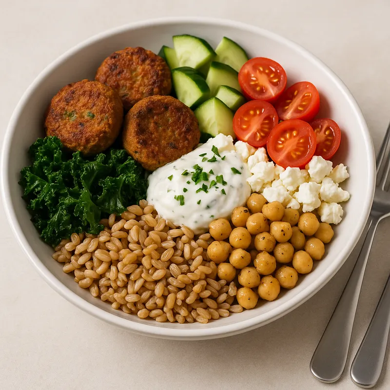Mediterranean Grain Bowl