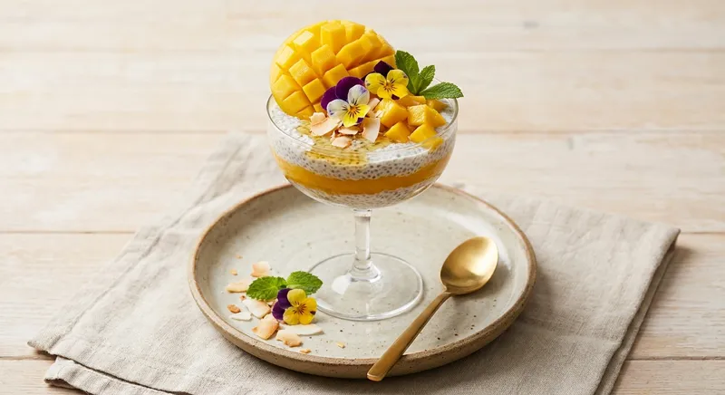 Mango Chia Pudding