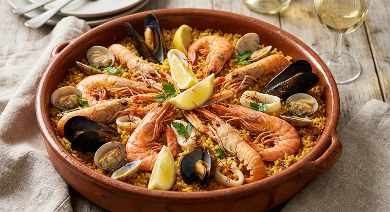 Seafood Paella