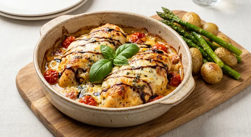 Cheesy Baked Chicken Breasts