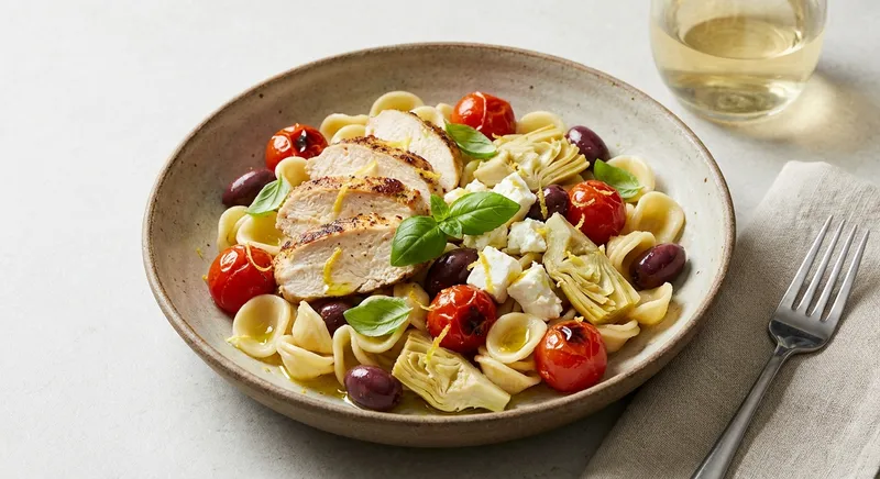 Mediterranean Chicken Pasta