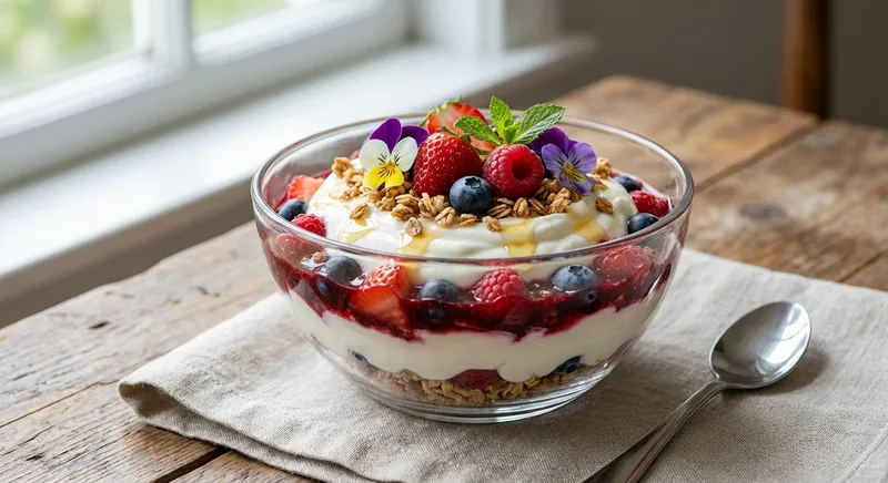 Greek Yogurt Berry Parfait