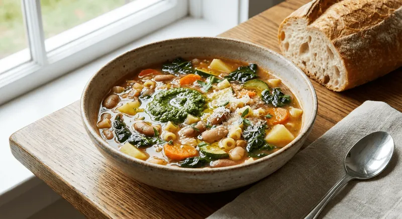 Vegetarian Minestrone Soup