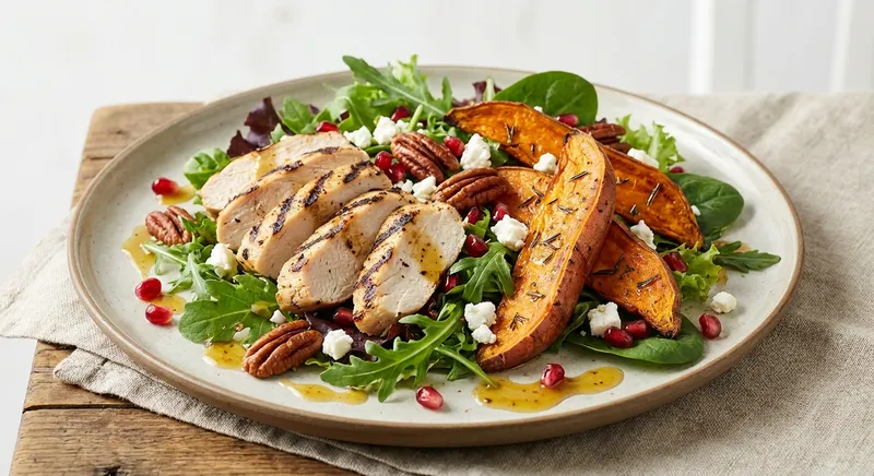 Grilled Chicken & Sweet Potato Salad