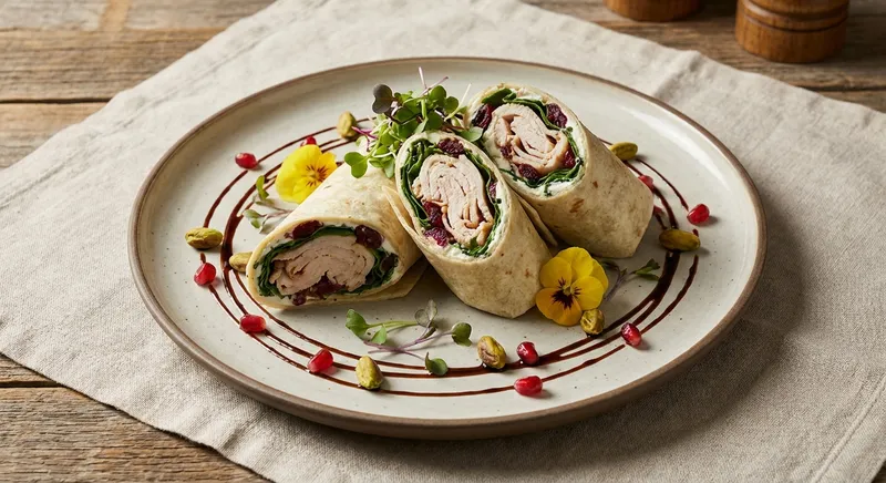 Turkey and Spinach Wraps