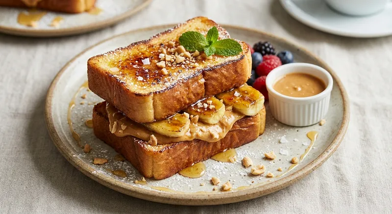 Peanut Butter Banana Sandwich