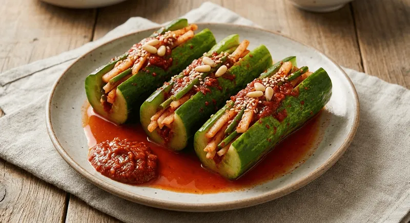 Stuffed Cucumber Kimchi | Oi Sobagi (오이소박이)