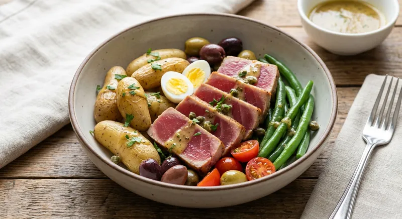 Tuna Niçoise Style Bowl