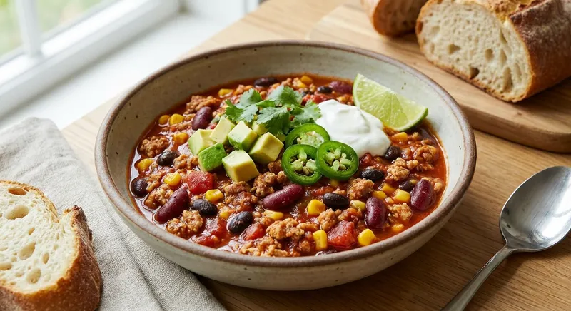 Turkey & Bean Chili (Light)