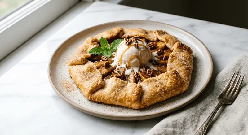 Cinnamon Apple Crostata
