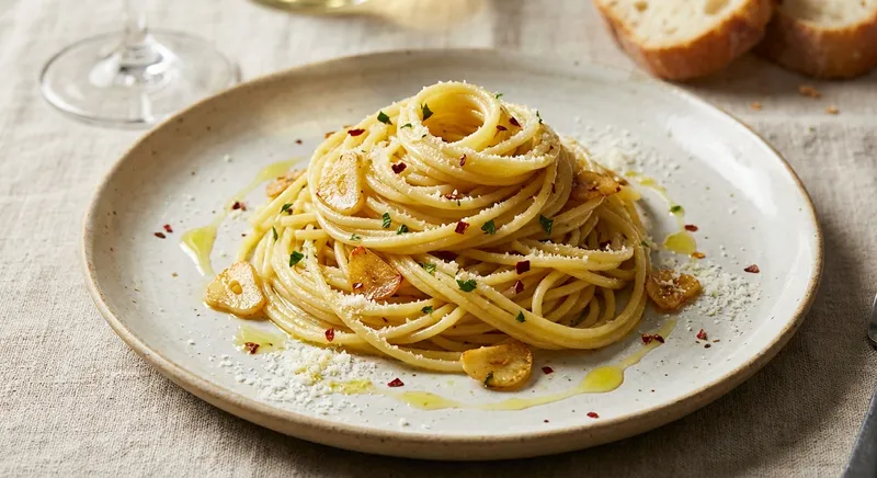 Simple Spaghetti Aglio e Olio