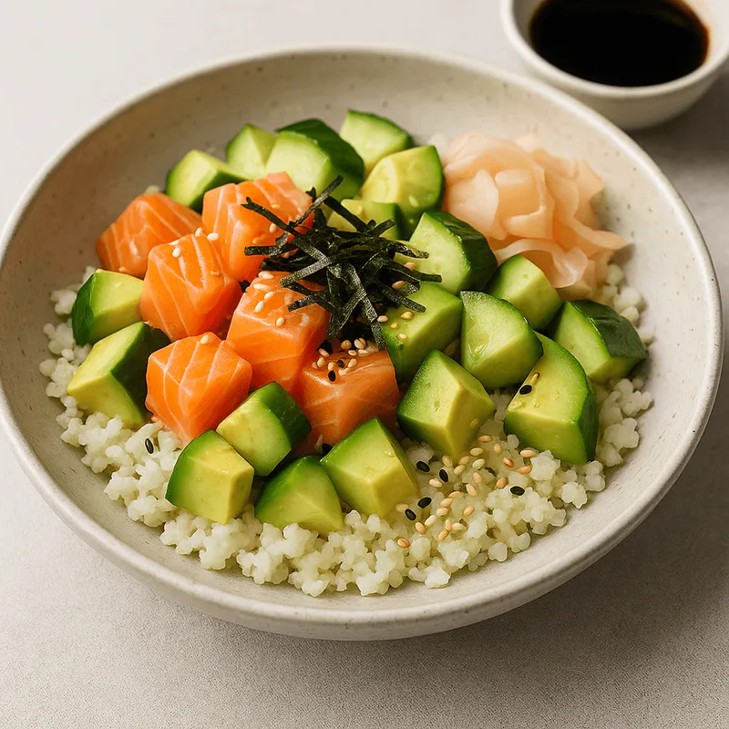 Low Carb Sushi Salad