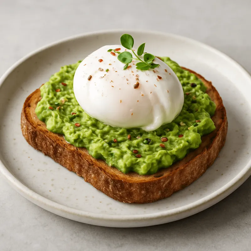 Avocado Toast with Poached Egg