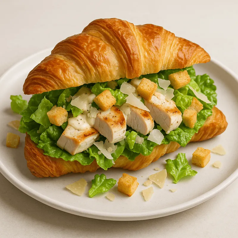 Chicken Caesar Salad Croissant