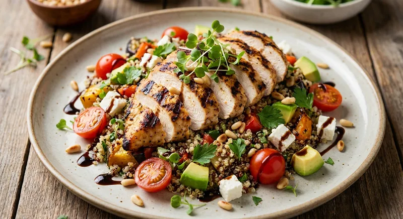 Grilled Chicken & Quinoa Salad