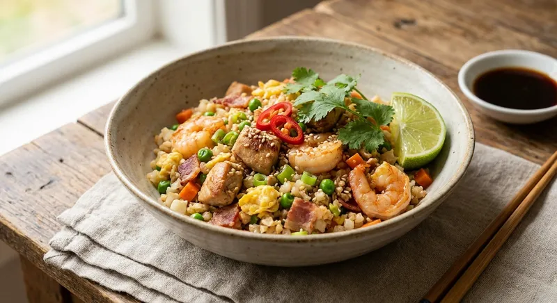 Keto Cauliflower Fried Rice