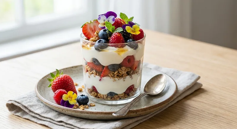 Greek Yogurt Berry Parfait