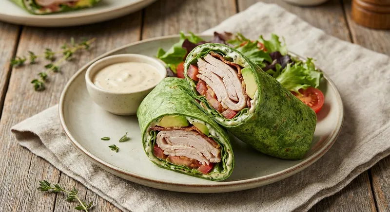 Turkey and Avocado Wraps
