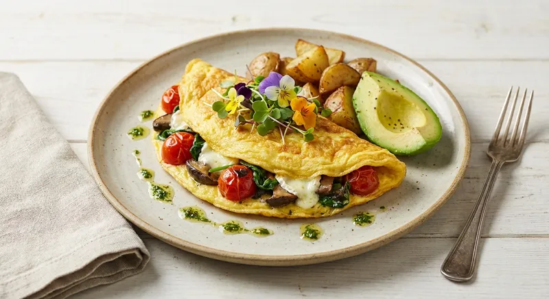 Vegetable Omelette