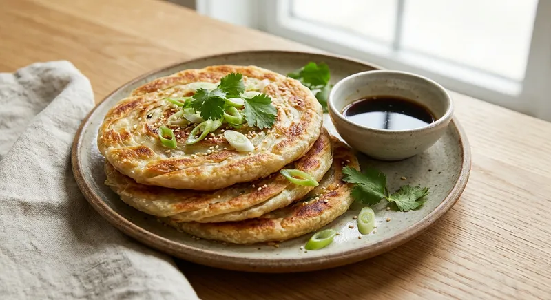 Savory Onion Pancakes