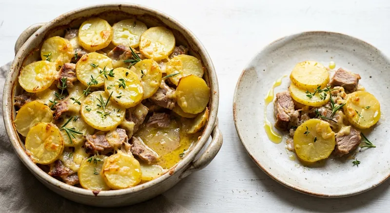 Pork and Potato Casserole