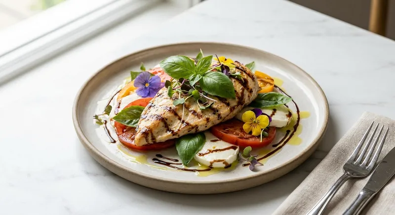 Chicken Caprese Salad