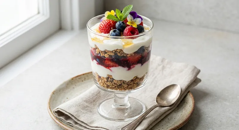 Greek Yogurt Berry Parfait