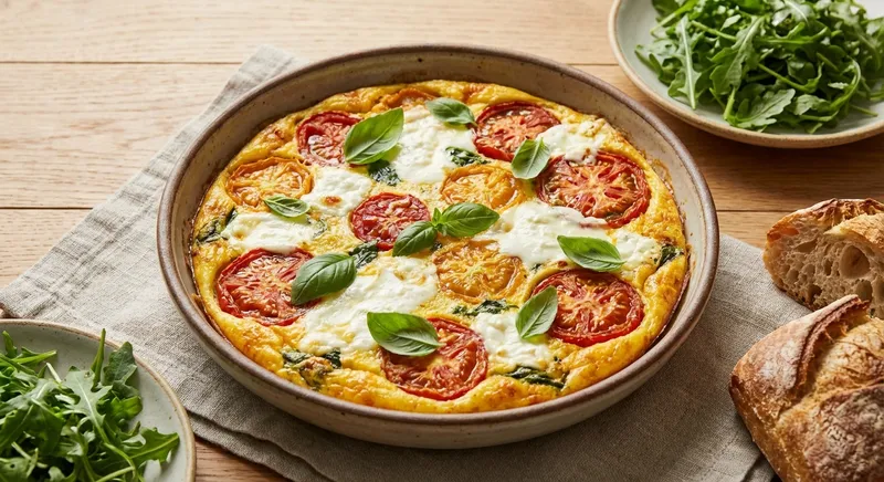 Cheese and Tomato Frittata
