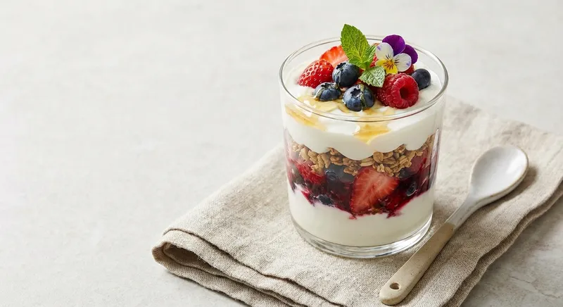 Greek Yogurt Berry Parfait