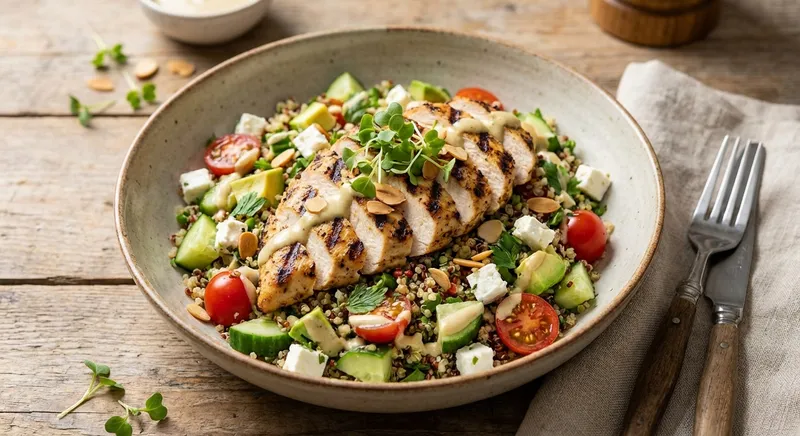 Grilled Chicken & Quinoa Salad