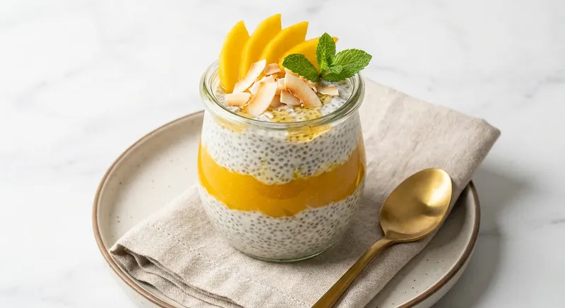Mango Chia Pudding