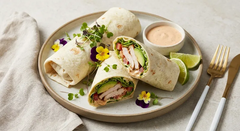 Turkey and Avocado Wraps
