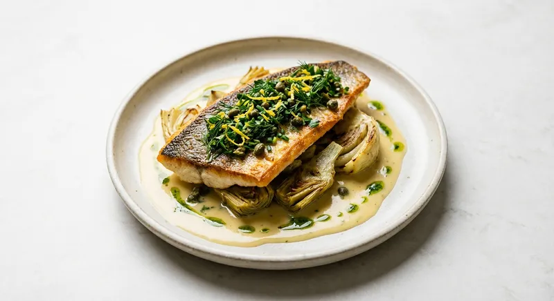 Pan-seared Fish with Lemon & Herbs