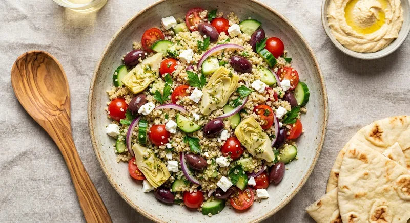 Mediterranean Quinoa Salad