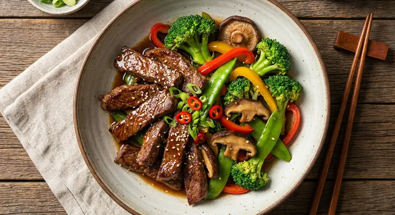 Beef Stir-Fry with Vegetables