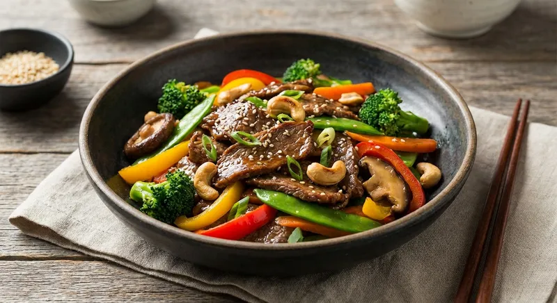Beef and Vegetable Stir-Fry