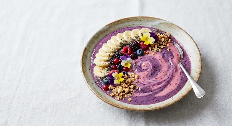 Banana Berry Smoothie Bowl