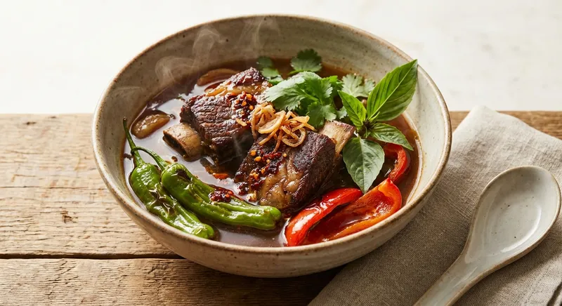 Beef and Pepper Soup