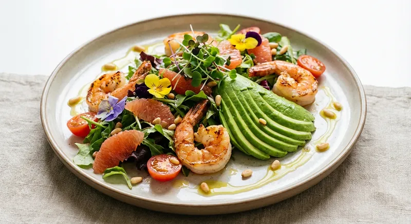 Shrimp and Avocado Salad