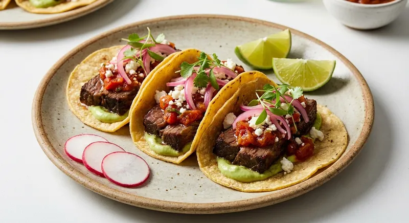 Beef Tacos with Salsa
