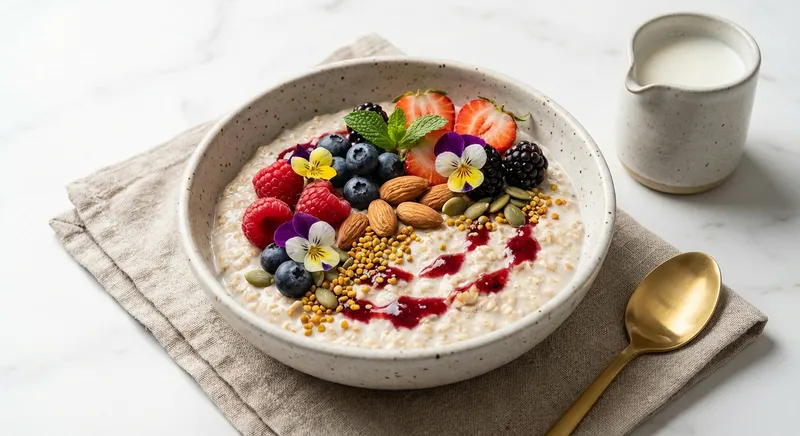 Overnight Oats with Berries