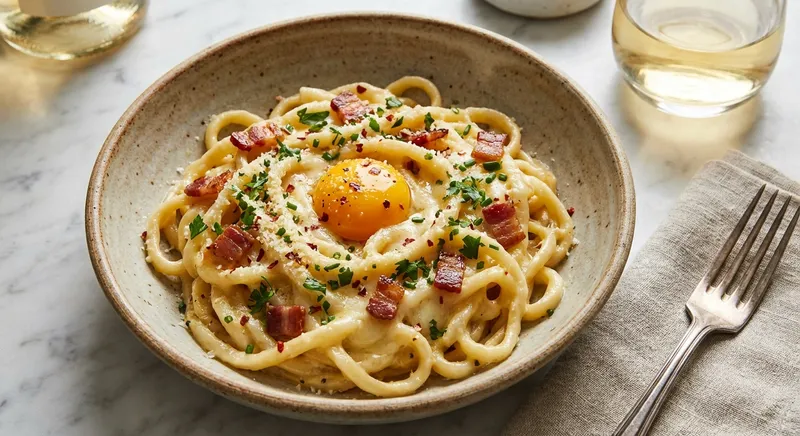 Cheesy Garlic Noodles