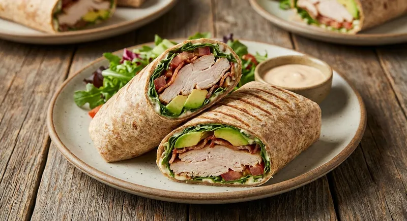Turkey and Avocado Wrap