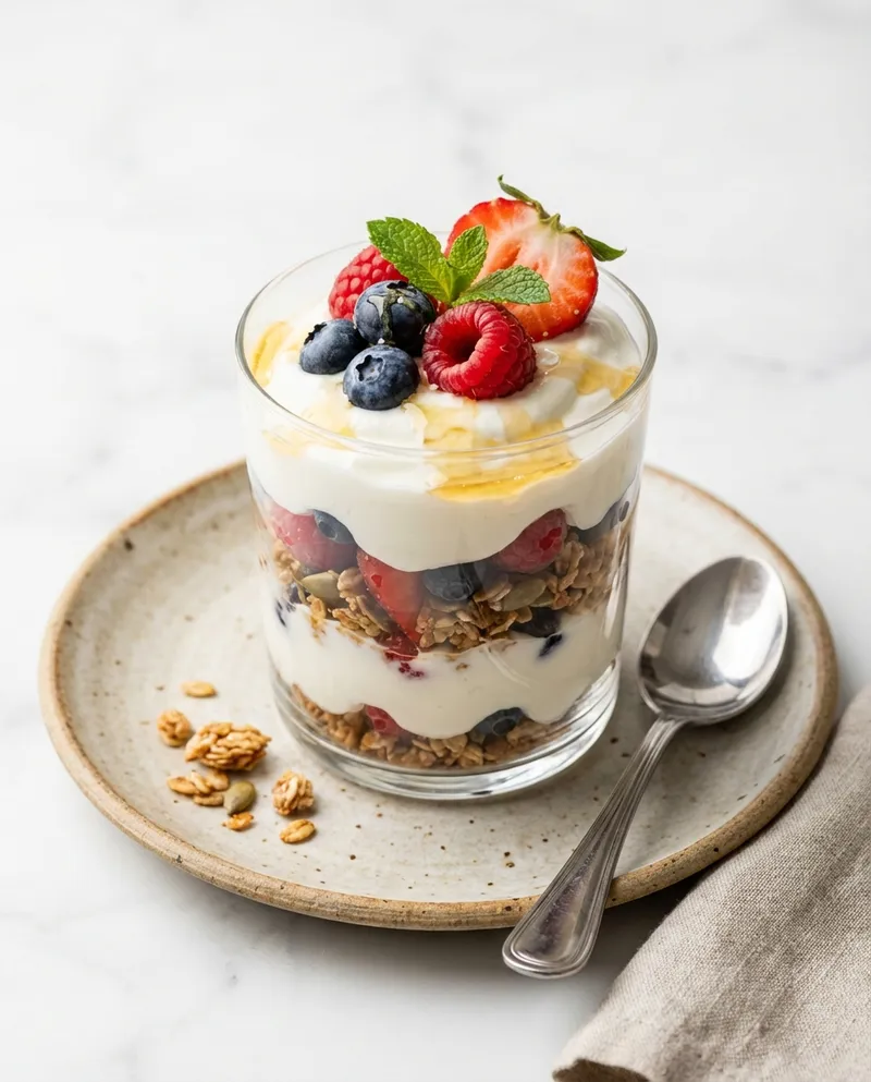Greek Yogurt Berry Parfait