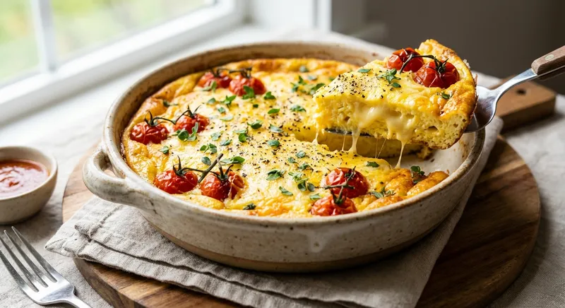 Cheesy Egg Bake