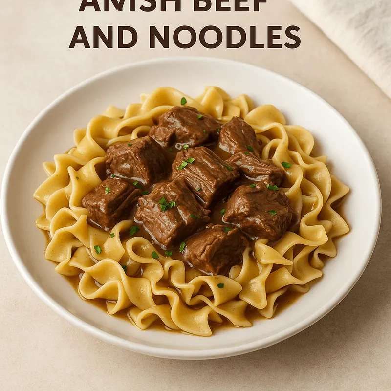 Amish Beef and Noodles