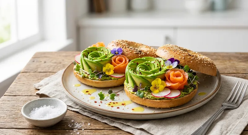 Avocado Bagels