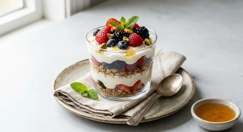 Greek Yogurt Berry Parfait